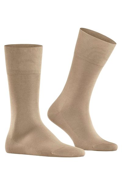 FALKE Herren Socken - Tiago, Strümpfe, Baumwolle, Logo, lang, einfarbig