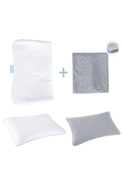 VİSCOTEX Baby Pillow Case 50x32x6cm White/grey