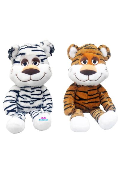 hediyecik Sevimli Gülen Peluş Oyuncak Kaplan 40 Cm