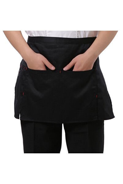 YDZ Belden Bağlamalı Mutfak Önlüğü Master Chef Barista Cafe Restaurant Şef Ga...