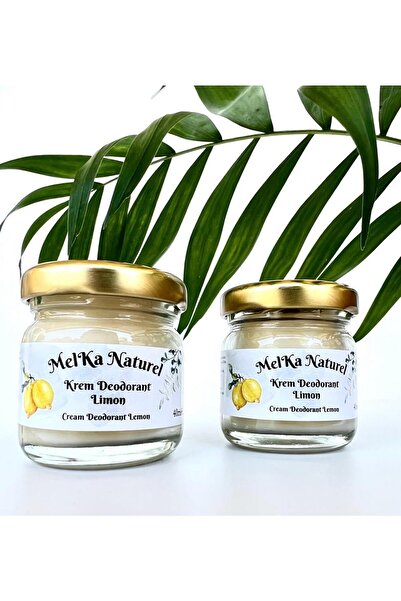 MelKa Naturel Krem Deodorant Limon