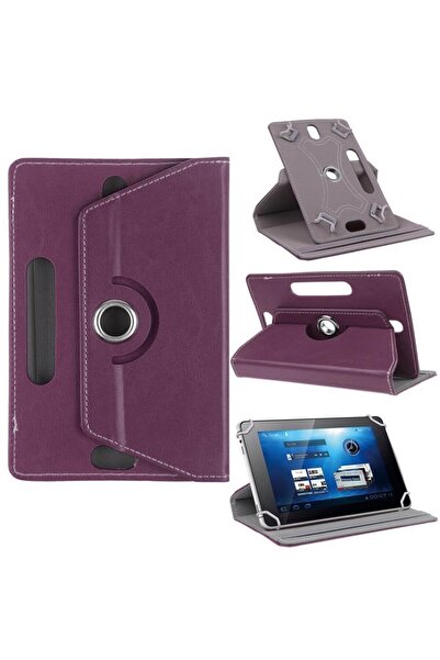 DUHALINE Acer Iconia Tab P10 10.4" Uyumlu Üniversal Dönerli Standlı Tablet Kı...