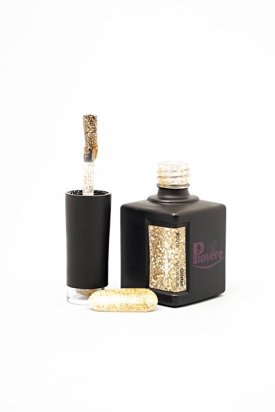 PIOVERE Kalıcı Oje Glitter C15 Golden Eye (15ML)