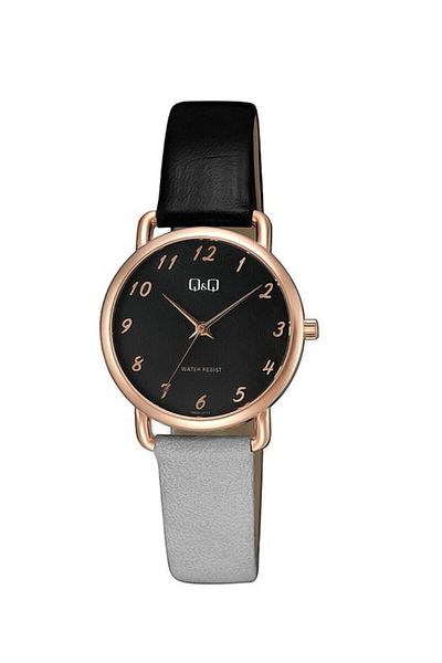 Q&Q Women's Wristwatch Leather Cord Waterproof