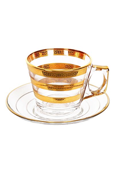 Paşabahçe Altın Yaldızlı Çay Ve Kahve Fincanı 1 Kişilik, 12 Ayar Altın