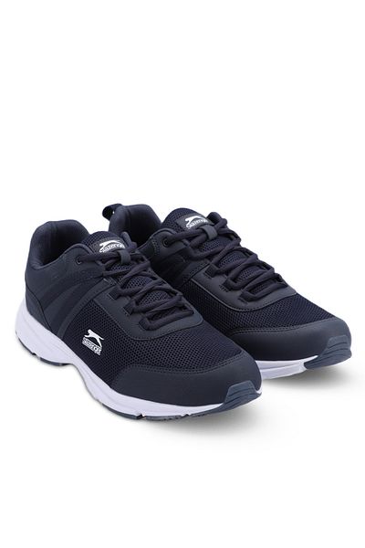 Slazenger Plane Large Size Sneaker Men's Shoes Navy Blue / White