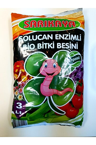 SARIKAYA TARIM Solucan Enzimli Bio Bitki Besin Toprağı