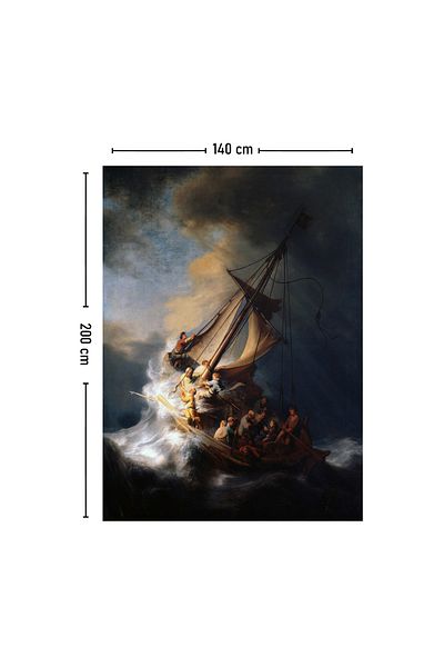Vagonik Rembrandt - Furtuna Pictură pe Marea Celile Tapiserie 70x100, 100x140, 140x200
