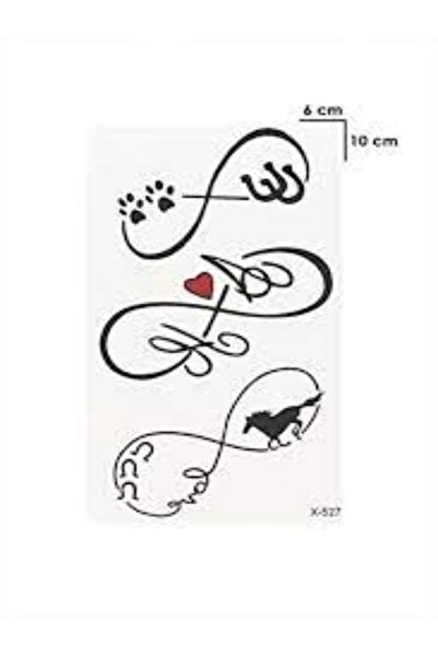 Everglow Jewelry Sonsuzluk Özel Desen Dövme Tatto