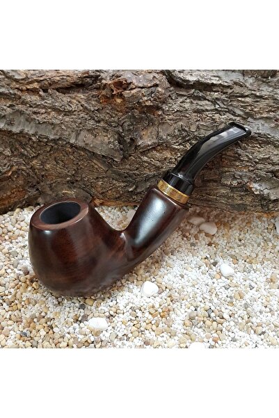 Bk Gift Kişiye Özel Bilezikli Orijinal Ağaç Pipo