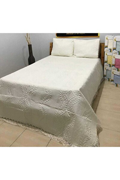 bursa çeyiz Linda Yatak Örtüsü 3 Parça