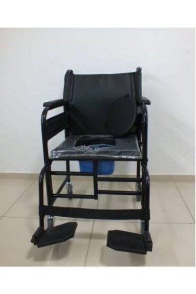 MEDİKALBİM Hasta Veya Yaşlılar Için Tekerlekli Banyo Tuvalet Sandalyesi