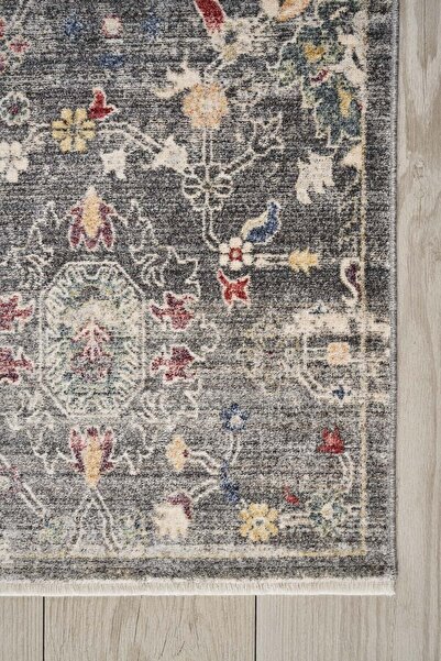 Kaşmir Halı Viskon Premium Aden Salon Mutfak Halısı Yolluk