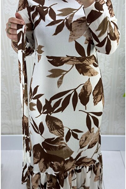 YILMAZBARMAZ ΓΥΝΑΙΚΕΙΟ ΦΟΡΕΜΑ ΜΕ ΣΧΕΔΙΟ ΦΥΛΛΑ