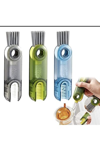Hibana 3+1 Çok Fonksiyonlu Brushtiny Fincan Detay Fırça Temizleme