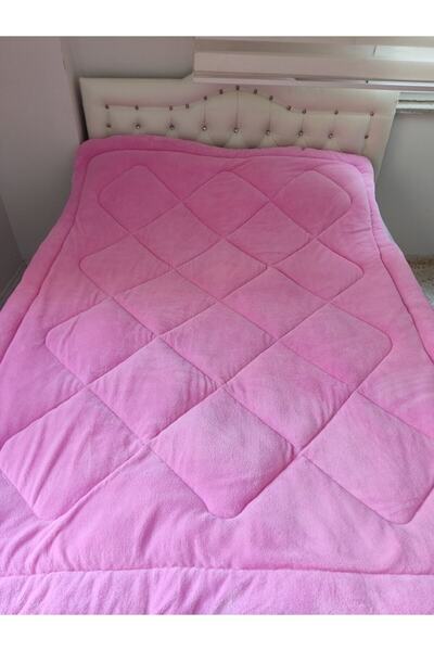 minyon لحاف ويلسوفت سيليكون وردي مزدوج (195*215)