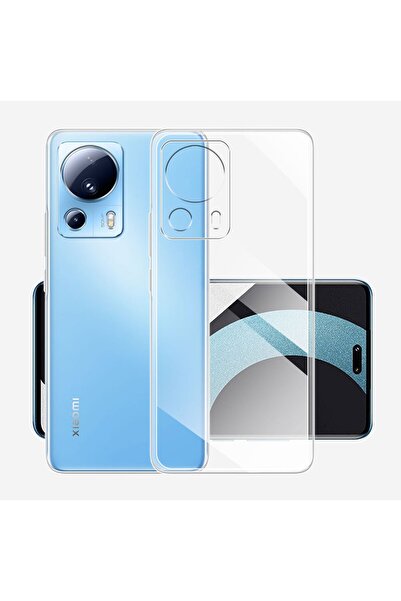 Nezih Case Xiaomi Mi 13 Lite Uyumlu Kamera Korumalı Yumuşak Esnek 3d Süper Şe...