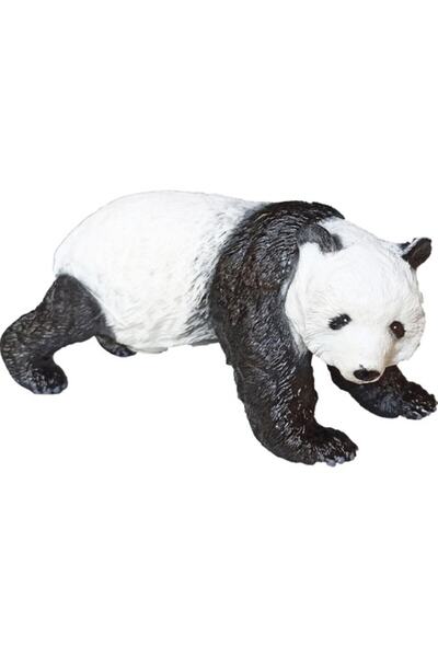 Genel Markalar Panda Figürü 19 Cm. Vahşi Hayvanlar Serisi Yumuşak Soft Panda