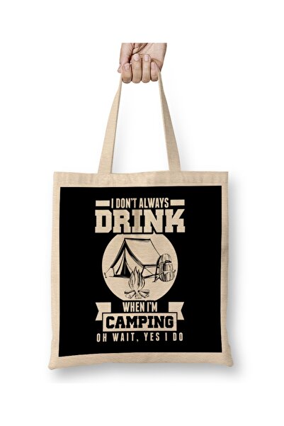 Baskı Dükkanı Nemoj biti negativan Smešni hobi fotograf Rečnik platno Torba D...