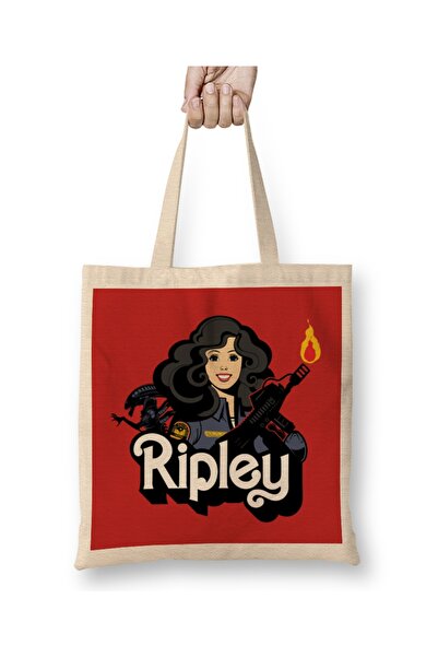 Baskı Dükkanı Barbie Ripley tkanina Torba duga Sa ručkom