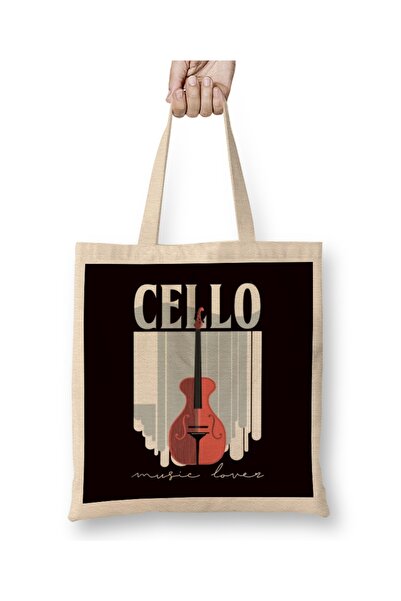 Baskı Dükkanı Ljubitelj violončela, violončelista, muzičar, svirač violončela...