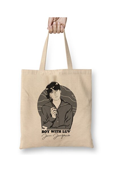 Baskı Dükkanı Bts Jeon Jungkook odeća Torba duga Sa ručkom