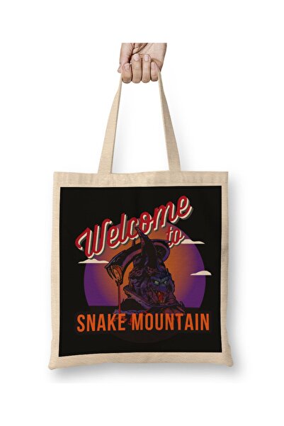 Baskı Dükkanı Dobrodošli na Snake Mountain He-Man Majstori Univerzuma T-Shirt...