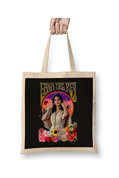 Baskı Dükkanı Lana Del Rey 02 Tkanina Torba Duga Sa ručkom