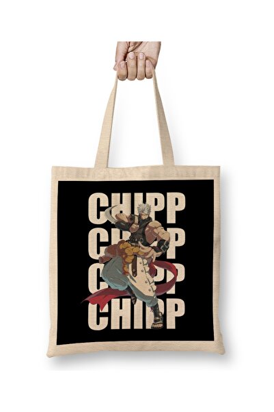 Baskı Dükkanı Chipp Guilty Gear Cloth Torba Long Sa ručkom