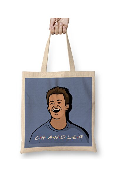 Baskı Dükkanı Chandler Bing 01 Tkanina Torba Duga Sa ručkom