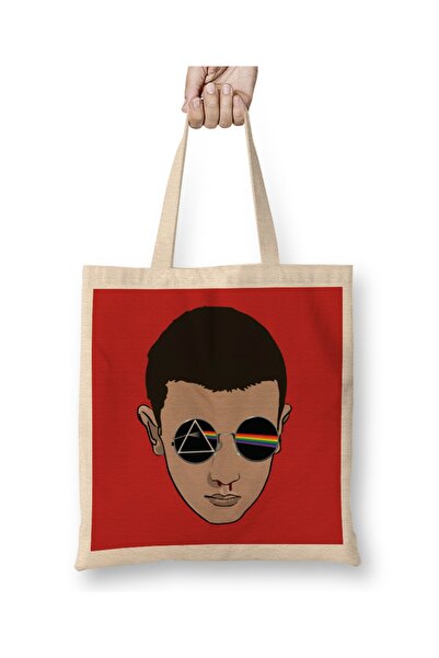 Baskı Dükkanı Tamna strana Stranger Things Eleven tkanine Torba duga Sa ručkom