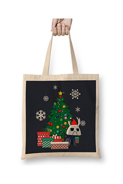 Baskı Dükkanı Зоте Могутній навколо ялинки Hollow Knight Bez Çanta Uzun Saplı