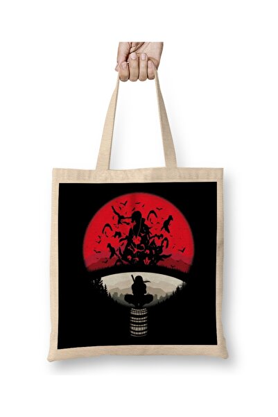 Baskı Dükkanı Itachi Uchiha 03 Tkanina Torba Dugačka Sa ručkom