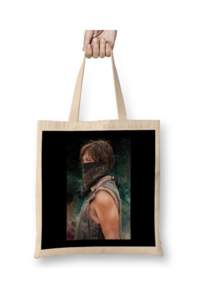 Baskı Dükkanı Daryl bandana tkanina Torba duga Sa ručkom