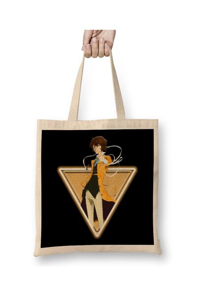 Baskı Dükkanı Bungo Stray Dogs Osamu Dazai Tri W Tkanina Torba Duga Sa ručkom