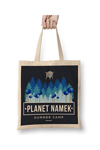 Baskı Dükkanı Dragon Ball Z Planet Namek Letnji kamp Odelo Torba Dugo Sa ručkom