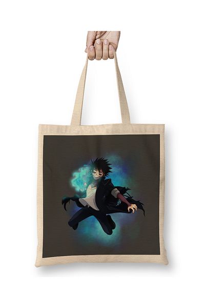 Baskı Dükkanı Υφασμάτινη τσάντα Dabi My Hero Academia 01 με μακριά λαβή