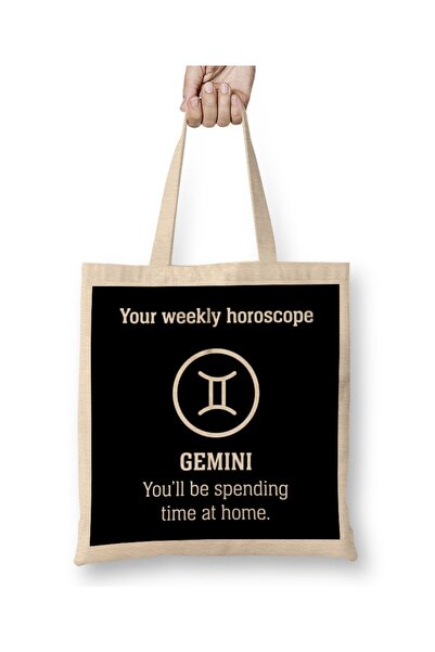 Baskı Dükkanı Vaš nedeljni horoskop Blizanci Samoizolacija Tkanina Torba Duga...