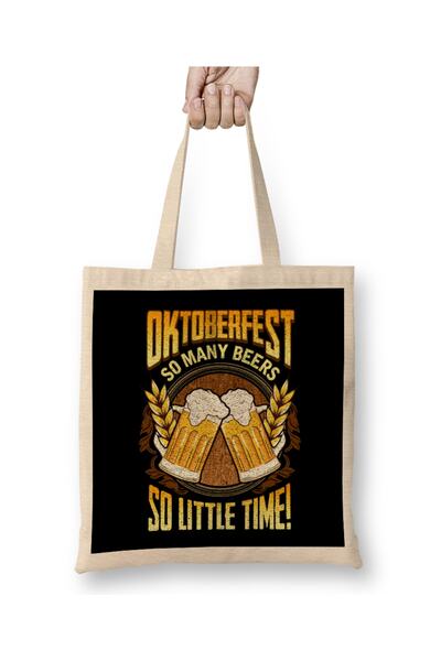 Baskı Dükkanı Oktoberfest Τόσες πολλές μπύρες Τόσο λίγο χρόνο πίνοντας υφασμά...