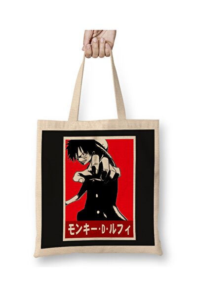 Baskı Dükkanı Luffy One Piece 01 Tkanina Torba Duga Sa ručkom