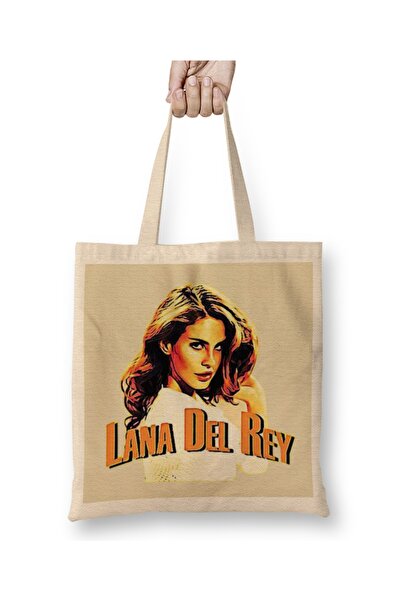 Baskı Dükkanı Lana Del Rey Klasična Lana Tote Torba Torba Duga Sa ručkom