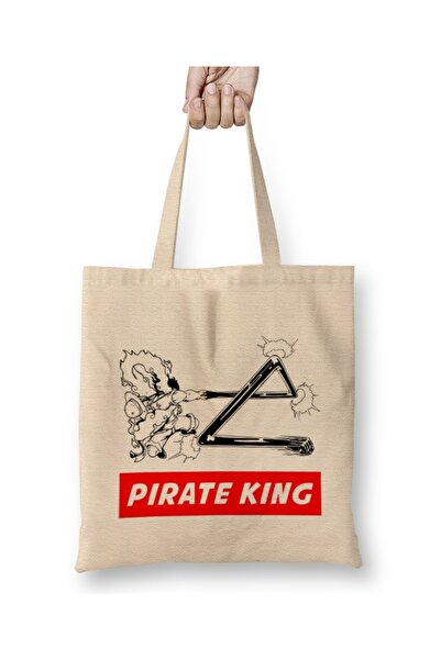 Baskı Dükkanı Luffy One Luffy Punch Snakeman Tkanina Torba Duga Sa ručkom