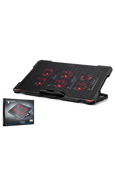 HADRON Polar Notebook Soğutucu Ledli 6 Fanlı