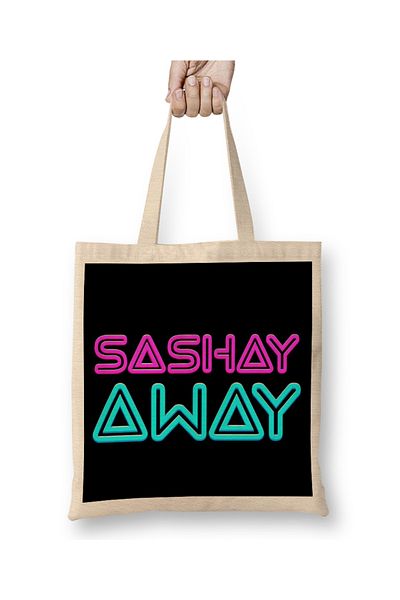 Baskı Dükkanı Sashay Away 06 υφασμάτινη τσάντα μακριά λαβή