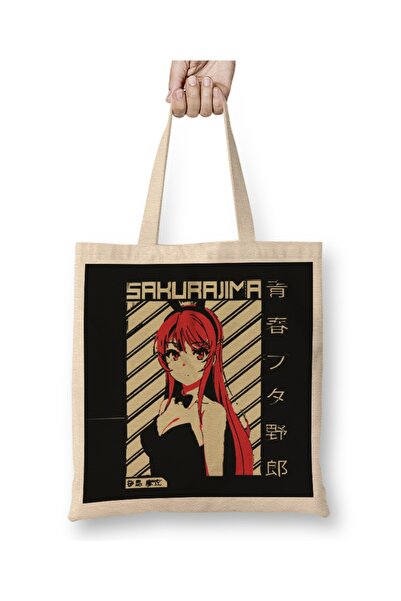 Baskı Dükkanı Mai Sakurajima - Rascal Does Not Dream of Bunny Girl Sempai Ani...
