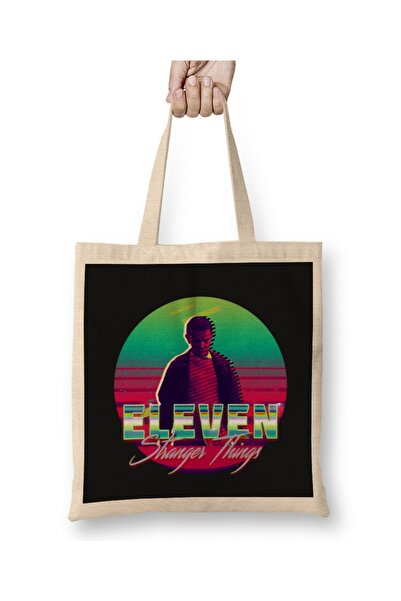Baskı Dükkanı Jedanaest Stranger Things 01 Tkanina Torba Duga Sa ručkom