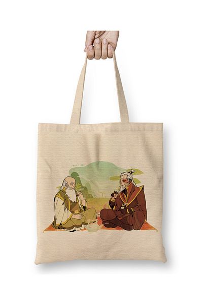 Baskı Dükkanı Avatar For iroh υφασμάτινη τσάντα με μακριά λαβή