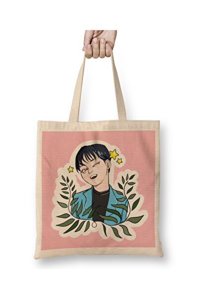 Baskı Dükkanı Kpop korejska 05 tkanina Torba duga Sa ručkom