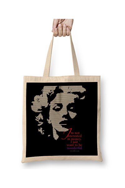 Baskı Dükkanı Ženska fudbalska odjeća Love Football Torba duga Sa ručkom