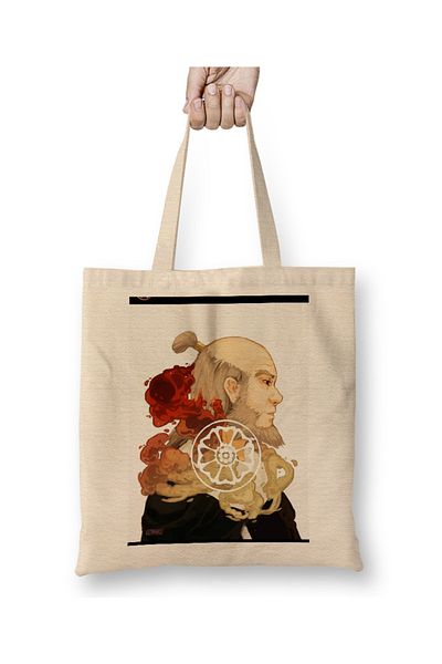 Baskı Dükkanı Avatar For iroh 08 υφασμάτινη τσάντα με μακριά λαβή